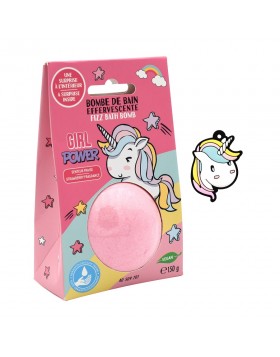 Bath Bomb με άρωμα φράουλα Unicorn150g